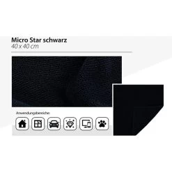 Bellanet Allzwecktuch Micro Star, Schwarz, Microfasertuch, 40 X 40cm, 2 Stück 9 Bellanet Allzwecktuch Micro Star, Schwarz, Microfasertuch, 40 X 40cm, 2 Stück -Haushaltsprodukte Geschäft 26a5bf0eeb4df004a2ce5c8ae335ff9f0a8d8986 allzwecktuch bellanet micro star schwarz