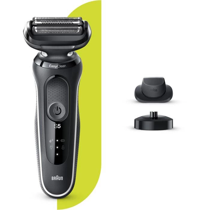 Braun Elektrorasierer Series 5 50-W4200cs, Weiß, Wet & Dry, Mit EasyClick-Präzisionstrimmer 1 Braun Elektrorasierer Series 5 50-W4200cs, Weiß, Wet & Dry, Mit EasyClick-Präzisionstrimmer
