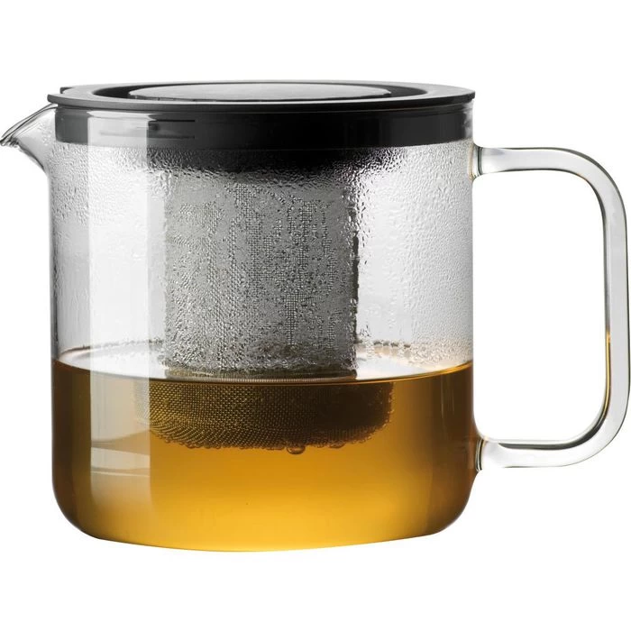 Bohemia-Cristal Tee-Kanne Simax 022 009 001, Glas, Mit Metall-Sieb, Transparent, 1,3 L 3 Bohemia-Cristal Tee-Kanne Simax 022 009 001, Glas, Mit Metall-Sieb, Transparent, 1,3 L - Image 3