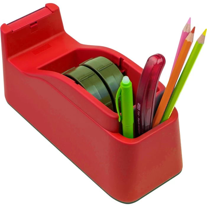 Sax Klebefilmabroller Tape It Easy 0-729-01, Rot, Tischabroller Für Kleberollen 50mm X 66m 3 Sax Klebefilmabroller Tape It Easy 0-729-01, Rot, Tischabroller Für Kleberollen 50mm X 66m - Image 3