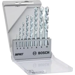 Bosch Bohrer CYL-1, 2607018366, 8-teiliges Set, Steinbohrer, Für Schlagbohrer