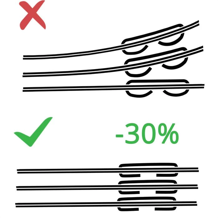Rapid Heftgerät SO30, Supreme Omnipress, 5000546, Flat-Clinch, Heftleistung 30 Blatt, Schwarz / Grau 2 Rapid Heftgerät SO30, Supreme Omnipress, 5000546, Flat-Clinch, Heftleistung 30 Blatt, Schwarz / Grau - Image 2