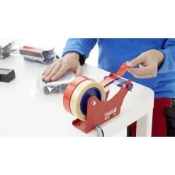 Tesa Klebefilmabroller 6012, Rot / Blau, Tischabroller Für 2 Kleberollen 25mm X 66m -Haushaltsprodukte Geschäft 2b5fe882ebf09a045686704f127c93758788dfa4 klebefilmabroller tesa 6012 rot blau