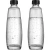 Sodastream Karaffe Glasflasche, Duopack, Mit Deckel, 2x 1 Liter