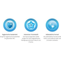 Biff WC-Reiniger WC-Total Spritzige Zitrone, Gel, Mit Selbstaktiver Formel, 750ml -Haushaltsprodukte Geschäft 2cf7866569de2392d75719639795769b6d56f0ae wc reiniger biff wc total spritzige zitrone