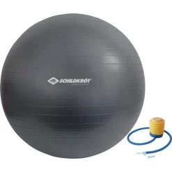 Schildkröt-Fitness Gymnastikball Extra Groß, 85cm, Belastbar Bis 120kg, Anthrazit