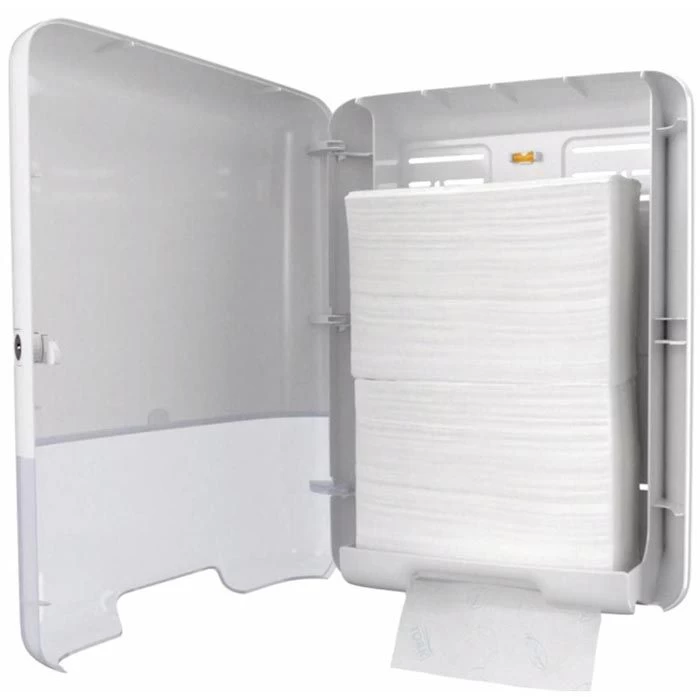 Tork 290190 Advanced 2-lagig Zick-Zack 23x23 Weiß 2 Tork 290190 Advanced 2-lagig Zick-Zack 23x23 Weiß - Image 2