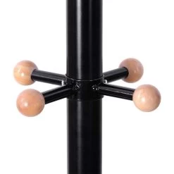 Songmics Garderobenständer RCR17B, Mit 12 Haken, Metall, Schwarz -Haushaltsprodukte Geschäft 305468340172a74f7403b5e0e833d374b56e7e2f garderobenstaender songmics rcr17b