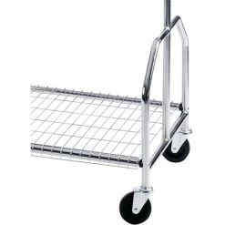 Alco Garderobenständer 2830, Mit Rollen Und Schuhablage, Metall, Silber -Haushaltsprodukte Geschäft 31a6c0c2f1f04bc169464a9d50f4634c5bd740c6 garderobenstaender alco 2830