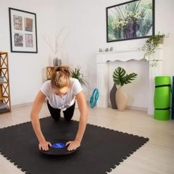 Relaxdays Balance-Board Bluefinity, Ø 36cm, Schwarz-blau -Haushaltsprodukte Geschäft 324480c52a178530cfc6315be0b2eb87ad197426 balance board relaxdays bluefinity