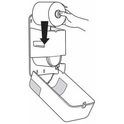 Tork Toilettenpapierspender Elevation, 557508, T6, Kunststoff, Für 2 Compact Rollen, Schwarz -Haushaltsprodukte Geschäft 340fa3e12bbda2424febdfc4c704b9813d97cd8e toilettenpapierspender tork elevation 557508 t6