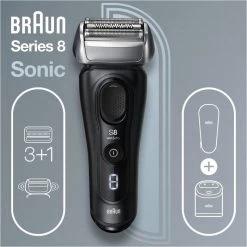 Braun Elektrorasierer Series 8 8450cc, Schwarz, Wet&Dry, 3+1 Scherkopf, Trimmer+Reinigungsstation -Haushaltsprodukte Geschäft 345c297ecea193795cb1e5c4cab2b06ca766a689 elektrorasierer braun series 8 8450cc schwarz
