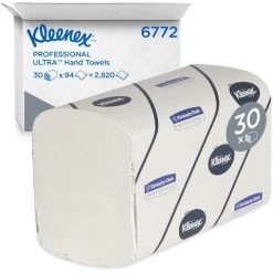 Kleenex Papierhandtücher Ultra 6772, 2-lagig, Interfold-Falz, 21,5 X 41,5cm, 2820 Stück
