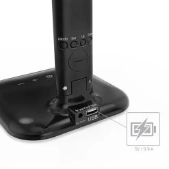 Kwmobile Schreibtischlampe LED, Dimmbar, USB, Uhr, Temperatur, Kalender, Schwarz 6 Kwmobile Schreibtischlampe LED, Dimmbar, USB, Uhr, Temperatur, Kalender, Schwarz -Haushaltsprodukte Geschäft 38fee7c790b3466ef1c7373efb286f4ac32149a6 schreibtischlampe kwmobile led