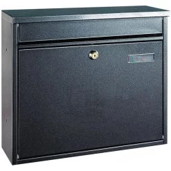 Rottner T02804 Hochhaus II Briefkasten Anthrazit