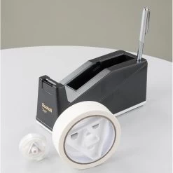 Scotch Klebefilmabroller C10, Schwarz, Tischabroller Für Kleberollen 25mm X 66m -Haushaltsprodukte Geschäft 393adae59ae3caba3e6d84adf58b2fa272d40a1a klebefilmabroller scotch c10 schwarz