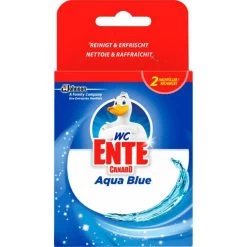 WC-Ente WC-Duftspüler Aqua Blue 4in1, Nachfüllpack, 2 X 40 G, 2 Stück