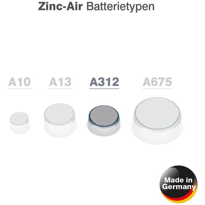 Camelion Hörgerätebatterie ZincAir A312, 160 MAh, PR41, Braun, Zink-Luft, 6 Stück 2 Camelion Hörgerätebatterie ZincAir A312, 160 MAh, PR41, Braun, Zink-Luft, 6 Stück - Image 2