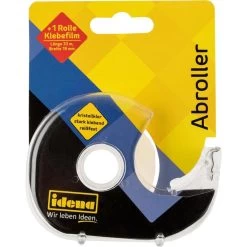 Idena Klebefilmabroller 631055, Transparent, Tischabroller Für Kleberollen 19mm X 33m -Haushaltsprodukte Geschäft 3a5bf20818d7644ab2c973a4517ad28c9b1ee147 klebefilmabroller idena 631055 transparent