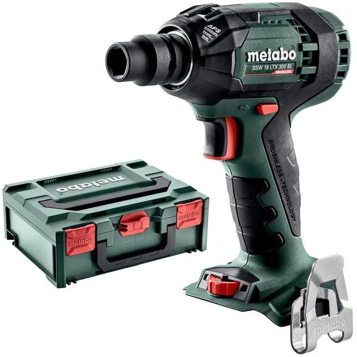 Metabo Akku-Schlagschrauber SSW 18 LTX 300BL 300Nm, 18V, Mit Koffer 1 Metabo Akku-Schlagschrauber SSW 18 LTX 300BL 300Nm, 18V, Mit Koffer