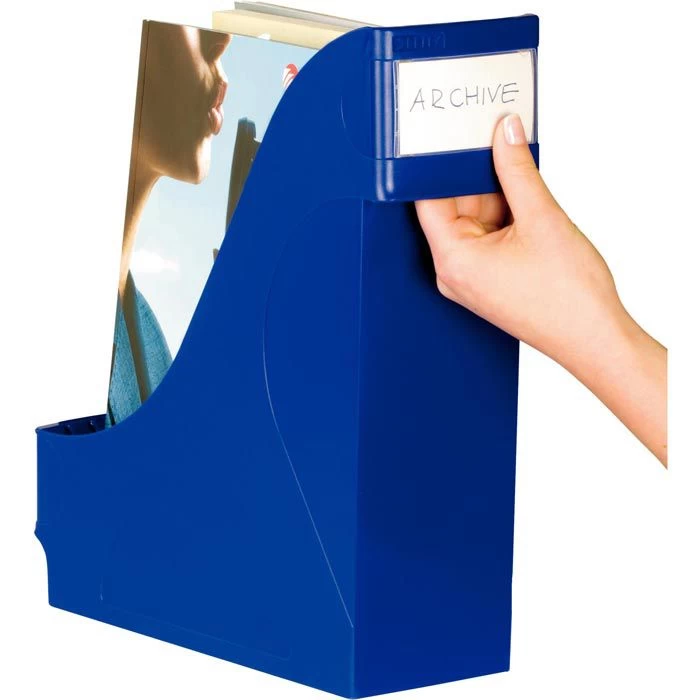 Leitz Stehsammler 2425-00-95, A4, Plastik, Extra Breit, Schwarz 3 Leitz Stehsammler 2425-00-95, A4, Plastik, Extra Breit, Schwarz - Image 3