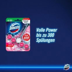 Domestos WC-Duftspüler Active Blue Blauspüler, Pinke Magnolie, Färbt Das Wasser Blau, Im Korb -Haushaltsprodukte Geschäft 3fe81f765ea7e97524b504329235e4fb227e6bea wc duftspueler domestos active blue blauspueler