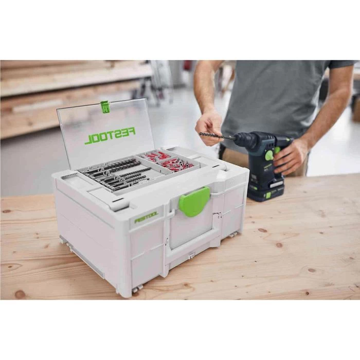 Festool Bohrer BKS SYS3 D5-12 SDS, SDS+, 7-teiliges Set, Stein, Betonbohrer 3 Festool Bohrer BKS SYS3 D5-12 SDS, SDS+, 7-teiliges Set, Stein, Betonbohrer - Image 3