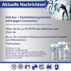 AF Anti-bac+, ABHHR500, Händedesinfektionsgel, Sanitizing Hand Rub, 500ml, Desinfektionsmittel -Haushaltsprodukte Geschäft 4428ce8a70a80fe93f33fb8fd1b4f4736aa5ae76 desinfektionsmittel af anti bac plus abhhr500