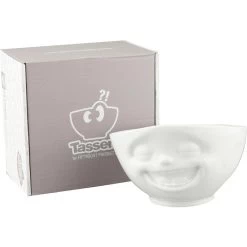 FIFTYEIGHT Müslischale Lachend, Porzellan, Weiß, 16,6cm -Haushaltsprodukte Geschäft 44801a45e9cfd3e0f5e5c97f0de062fc51fcf707 mueslischale fiftyeight lachend