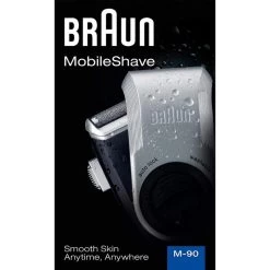 Braun Elektrorasierer MobileShave M-90, Twist Cap, Herren, Reiserasierer Für Unterwegs, Blau/silber -Haushaltsprodukte Geschäft 44eb09bd1c660fcb26b8a73cbc356158926914df elektrorasierer braun mobileshave m 90 twist cap