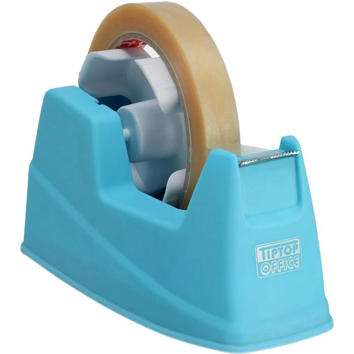 TipTop-Office Klebefilmabroller TTO 405453, Blau, Tischabroller Für Kleberollen 19mm X 33m 1 TipTop-Office Klebefilmabroller TTO 405453, Blau, Tischabroller Für Kleberollen 19mm X 33m
