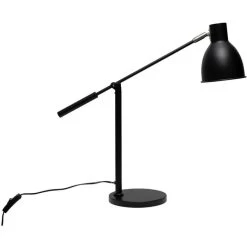 Maul Schreibtischlampe Maulfinja, Schwarz, Mit Standfuß