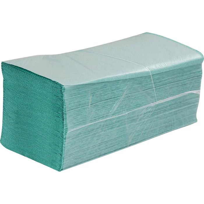Böttcher-AG Papierhandtücher 1-lagig 25x23 Grün 5000 Stück 2 Böttcher-AG Papierhandtücher 1-lagig 25x23 Grün 5000 Stück - Image 2
