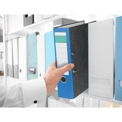 Grüner Balken Ordner A4, Breit, 8cm, Blau, Karton, Wolkenmarmor -Haushaltsprodukte Geschäft 47d8d13639812484b52780ef0ed462ae7f2cdf40 ordner gruener balken karton a4 8cm