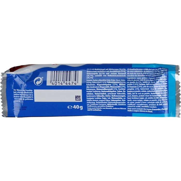 Knoppers Schokoriegel Kokosriegel, 960g, Je 40g, 24 Riegel 3 Knoppers Schokoriegel Kokosriegel, 960g, Je 40g, 24 Riegel - Image 3