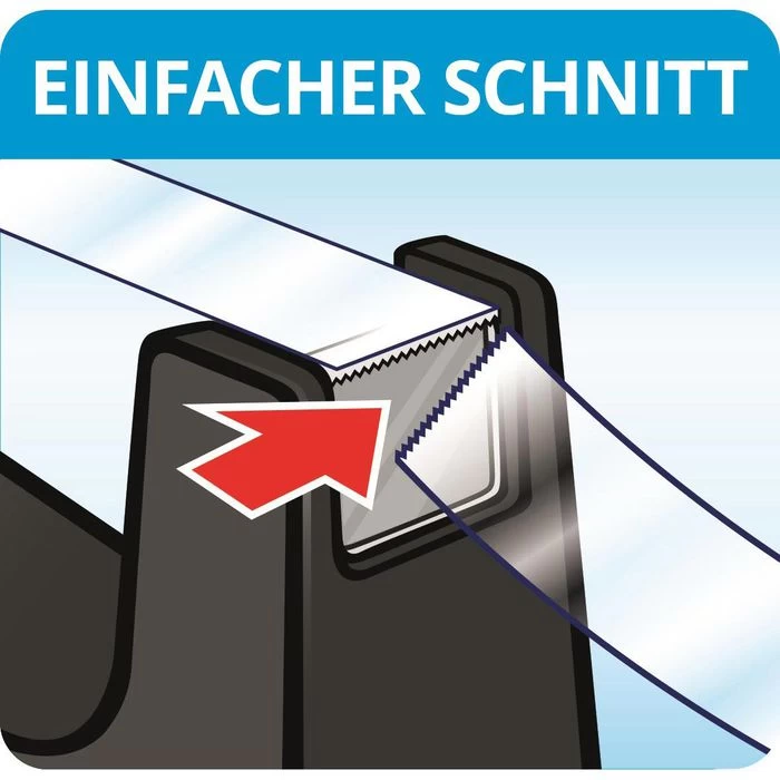 Tesa 57422 Easy Cut Schwarz Klebefilmabroller 5 Tesa 57422 Easy Cut Schwarz Klebefilmabroller - Image 5