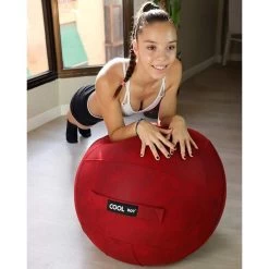 Cooldot Sitzball Burgund, 65cm, Büro, Lederoptik, Antibakteriell, Ergonomisch -Haushaltsprodukte Geschäft 48ba44d3d3687c9ef791ad5e0f7511b022774bd9 sitzball cooldot yoga burgund 65cm