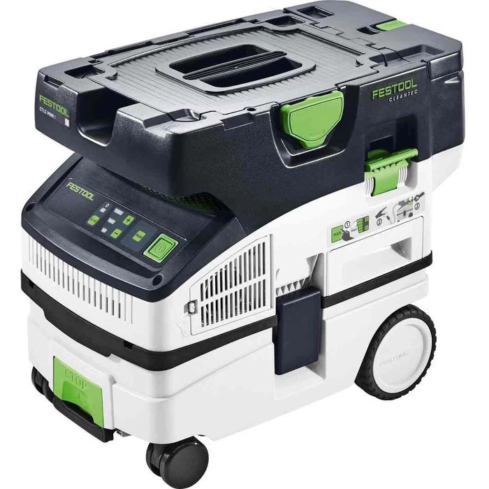 Festool Nass-Trockensauger Absaugmobil Cleantec, CTLC MINI I-Plus, 10 L, 4x18V/5,0Ah, Staubklasse L 8 Festool Nass-Trockensauger Absaugmobil Cleantec, CTLC MINI I-Plus, 10 L, 4x18V/5,0Ah, Staubklasse L - Image 8