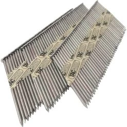 Tacwise Streifennägel 1123, 34°, 90 X 3,1mm, Verzinkt, D-kopf, 2200 Stück