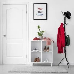 Relaxdays Garderobenständer 10035789, Mit 12 Haken, Metall, Schwarz -Haushaltsprodukte Geschäft 4a6b7d60c65a73fba41f45a6de465fe5281c8117 garderobenstaender relaxdays 10035789