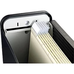 Helit Hängebox H61101-95, The Mobil Box, A4, Für 25 Hängemappen, Mit Rollo, Schwarz -Haushaltsprodukte Geschäft 4c0b9f64c762c5cef4b45345aeaca1b3a5baf2b1 haengebox helit h61101 95 the mobil box a4