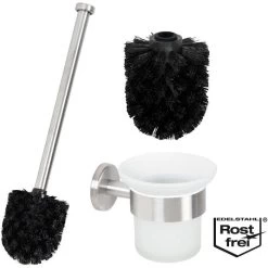 Bremermann WC-Bürste WC-Garnitur PIAZZA, Weiß, Bürstenhalter Aus Glas, Zur Wandmontage 5 Bremermann WC-Bürste WC-Garnitur PIAZZA, Weiß, Bürstenhalter Aus Glas, Zur Wandmontage -Haushaltsprodukte Geschäft 4c76b51ebbfd0480e71938d728bcf42551f39d2d wc buerste bremermann wc garnitur piazza weiss