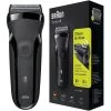 Braun Elektrorasierer Series 3 302s Clean & Close, Trockenrasierer, Schwarz