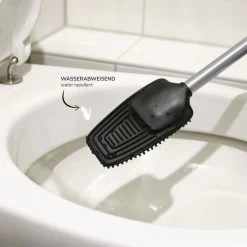 Bremermann WC-Bürste WC-Garnitur Barbena, Schwarz, Bürstenhalter Aus Edelstahl, Zur Wandmontage -Haushaltsprodukte Geschäft 4ecbce87c05f66a3b62ea7147e6deefb0349a867 wc buerste bremermann wc garnitur barbena schwarz