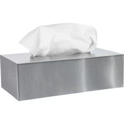 Blomus Kosmetiktücherbox Nexio, Edelstahl, BxHxT: 23,8 X 7,5 X 12,0 Cm, Silber