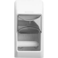 Katrin Toilettenpapierspender 92384, Kunststoff, Für 2 Kleinrollen, Weiß -Haushaltsprodukte Geschäft 502b45ea06b7cfd37a93f50a191fa58064abd985 toilettenpapierspender katrin 92384