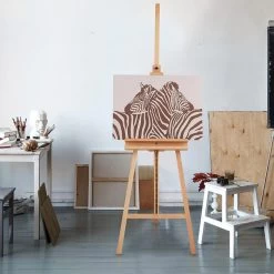 Relaxdays Staffelei XL Mit Ablage, Akademie, Dreibeinig, Höhe Max. 219 Cm, Bildhöhe Max. 121 Cm -Haushaltsprodukte Geschäft 5171fa4ee090a995591ed9636ae546e5e1263b7d staffelei relaxdays xl mit ablage akademie