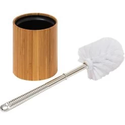 Relaxdays WC-Bürste Braun, Bürstenhalter Aus Bambus -Haushaltsprodukte Geschäft 51b77adb71aab366a611c622058648d00d1d64ab wc buerste relaxdays braun