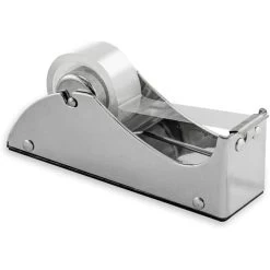 Kornet&Hahn Klebefilmabroller 40371008, Silber, Tischabroller Für Kleberollen 19mm X 33m