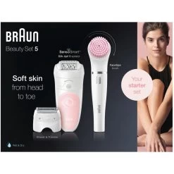 Braun Epilierer Silk-epil 5 Beauty-Set 5-895, 6in1, Mit 5 Extras, Wet&Dry, Weiß/rosa, Braun FaceSpa -Haushaltsprodukte Geschäft 539b3d3ba46cb566fd677e1523cb10233d5b41ec epilierer braun silk epil 5 beauty set 5 895 6in1